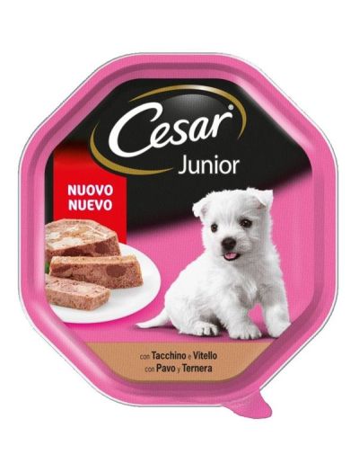 CESAR Junior Patè Veau Et Dinde 150G
