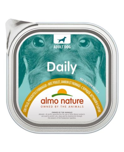 ALMO NATURE Dalily Patè Poulet 100G