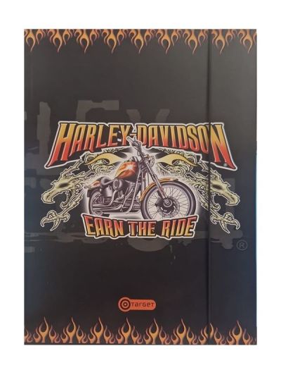 Cartellina Porta Documenti Con Elastico Harley-Devidson 