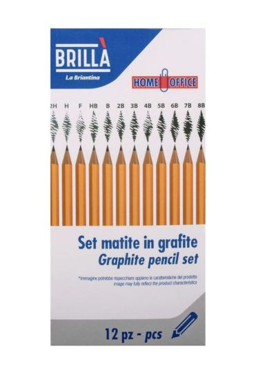 Set Di Matite Da Disegno 12 Pezzi 