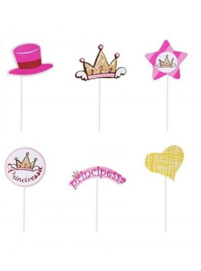 Articolo Party A Tema Principesse Deco Torta 