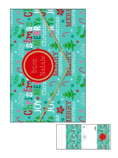 Frohe Weihnachtskarte Mit Folie Gold Entwurf