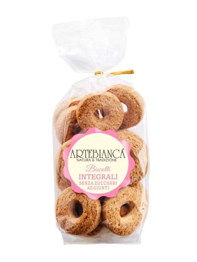 ARTE BIANCA Biscuits Sans Sucre Intégrales 300G