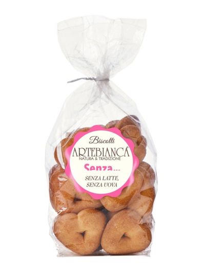ARTE BIANCA Biscuits Sans Œufs Et Sans Lait 400G