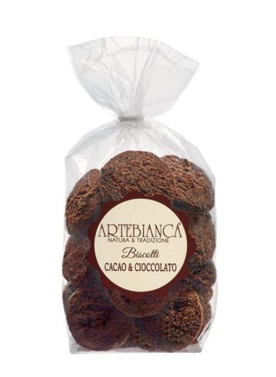 ARTE BIANCA Biscuits Cacao Et Chocolat 300G