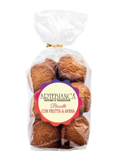 ARTE BIANCA Biscuits Fruits Et Avoine 300G