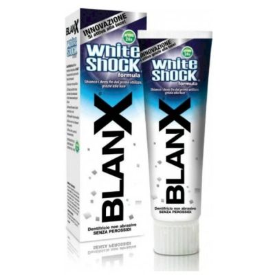 Dentifrice BlanX White Shock Glossy White 75 ml