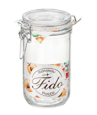 BORMIOLI Barattolo Ermetico In Vetro Fido 75Cl