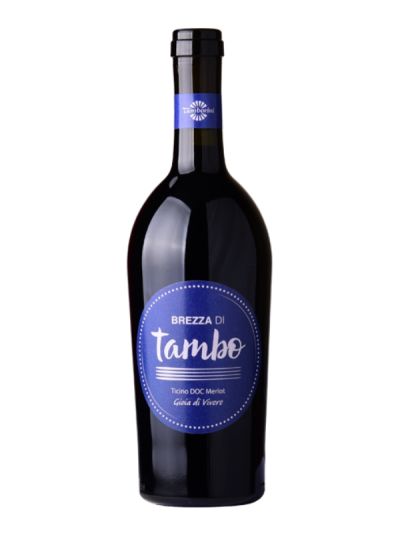 BREZZA DI TAMBO Merlot Wein Aus Dem Tessin  DOC 75Cl 13 % Vol