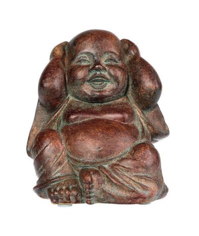 Deko-Harz Buddha 11X9.5X12Cm