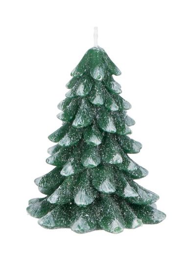 Dekorative Kerze In Baumform 9X12Cm - Sortiert