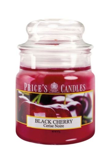 Mittlere Kerze Black Cherry 411G