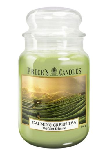 Große Kerze Calming Green Tea 630G