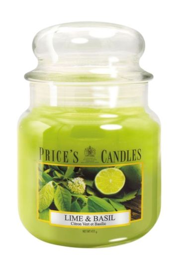 Mittlere Kerze Lime&Basil 411G