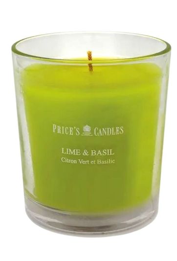 Glas Mit Kerze Lime&Basil 170G