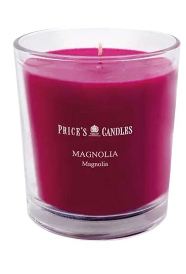 Glas Mit Kerze Magnolia 170G