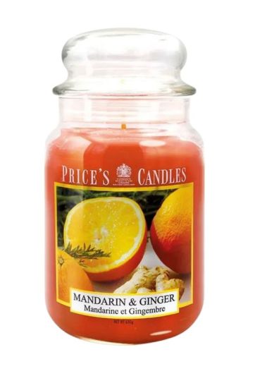 Große Kerze Mandarin&Ginger 630G
