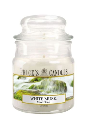 Kleine Kerze White Musk 100G