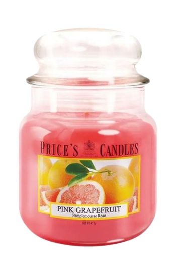 Mittlere Kerze Pink Grapefruit 411G