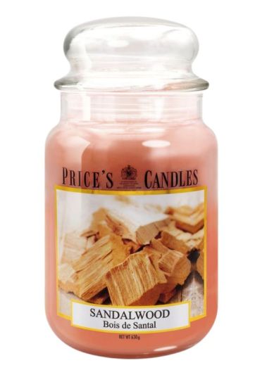 Große Kerze Sandalwood 630G