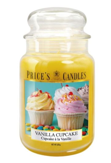 Große Kerze Vanilla Cupcake 630G