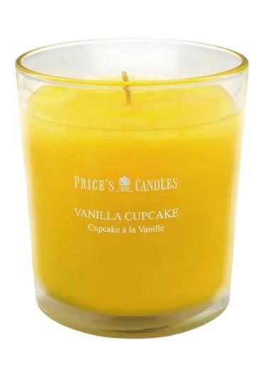 Glas Mit Kerze Vanilla Cupcake 170G