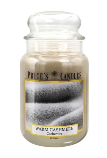 Große Kerze Warm Cashmire 630G