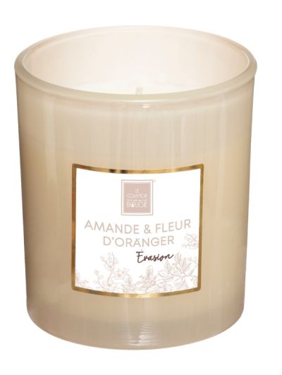 Bougie Parfumée En Pot Maël Amande Et Fleur D'Oranger 190G