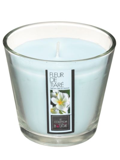 Glas-Duftkerze Nina Tiaré-Blüten 190G