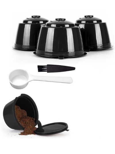 Accessorio Da Cucina Capsule Del Caffè Riutilizzabili Per Dolce Gusto 3 Pezzi 