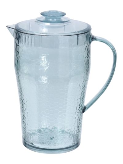 Caraffa Plastica Con Coperchio 13Xh25Cm