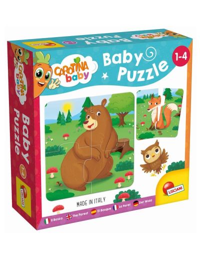 CAROTINA Baby Puzzle Der Wald