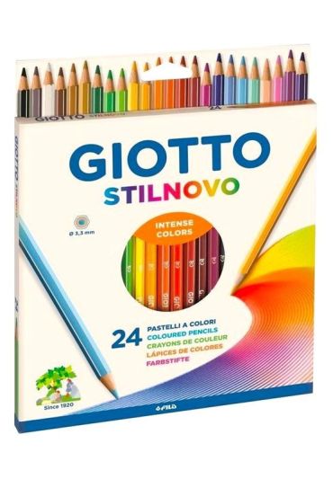 GIOTTO Stilnovo 24 Matite Colori Intensi