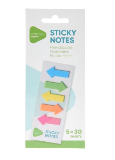  Set Da Ufficio Postit Frecce 