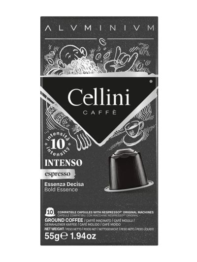 CELLINI Capsule Caffè Intenso Intensità 10 10 Pezzi 