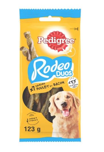 PEDIGREE Rodeo Snacks Pollo E Bacon 123G