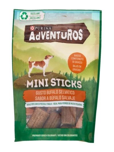 PURINA ONE Adventuros Snacks Stick Di Bufalo 90G