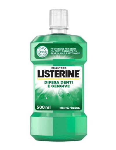 LISTERINE Colluttorio Difesa Denti E Gengive 500Ml