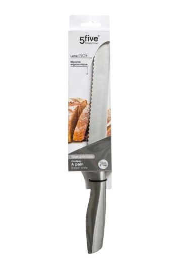 Edelstahl-Brotmesser Silver Precision 34Cm