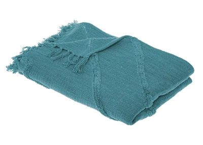 INCA Baumwolle Gesteppte Bettdecke 130X180Cm - Blau