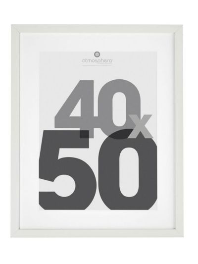 Éva Fotorahmen Aus Weißem Holz 40X50Cm