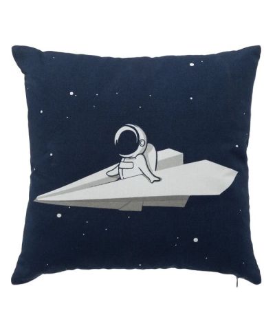 Coussin Enfant Carré Avec Astronaute 40X40Cm