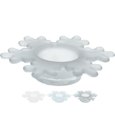 Weihnachtlicher Kerzenhalterschneeflocke14Cm - Sortiert