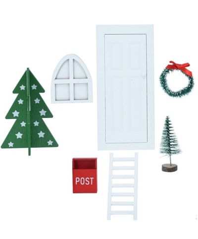 Weihnachtsdekorationelfen-Türchen-Bausatz Für Den Advent8 Stücke