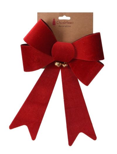 Weihnachtsdekorationrote Pvc-Schleife22Cm