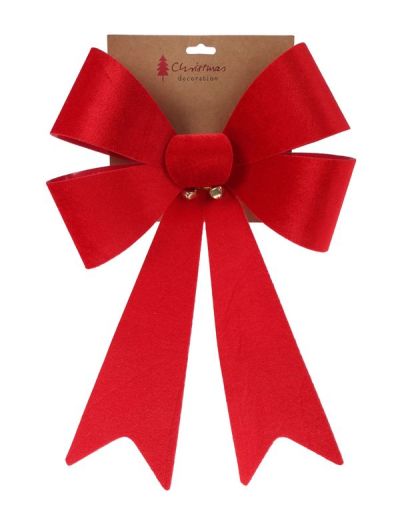 Weihnachtsdekorationrote Pvc-Schleife45Cm