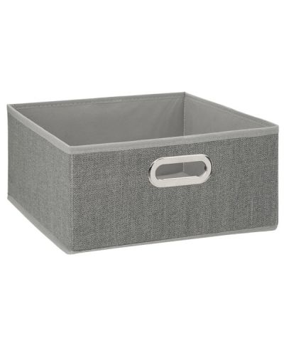 Corbeille En Tissu Mix N Modul Gris 31X15Cm