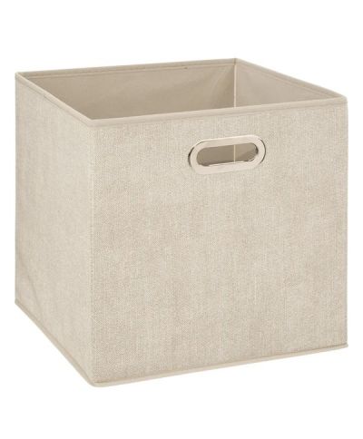 Corbeille En Tissu Mix N Modul Beige 31X31Cm