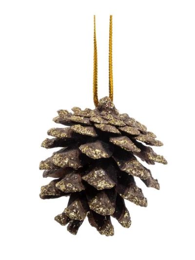 Weihnachts-Anhänger Glitzertütchen 10 Stück 4Cm