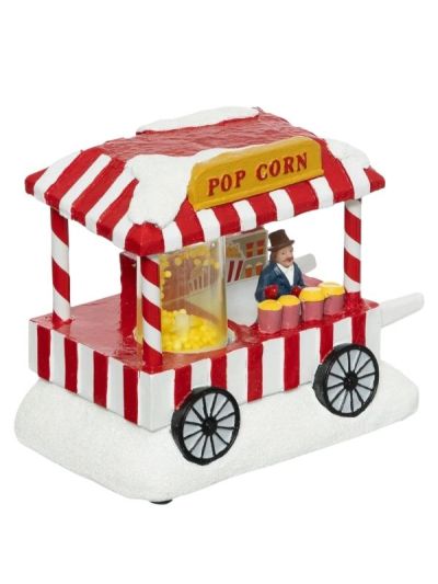Accessoire Pour Village De Noël Pop-Corn 13X9Cm